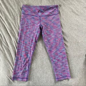 Lululemon Crop Wunder Under Leggings